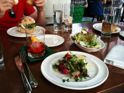 Kira Nam Greene Lunch at John Dory Oyster Bar