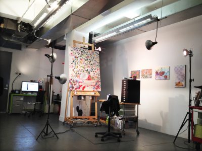 Kira Nam Greene New Studio at the Elisabeth Foundation for the Arts